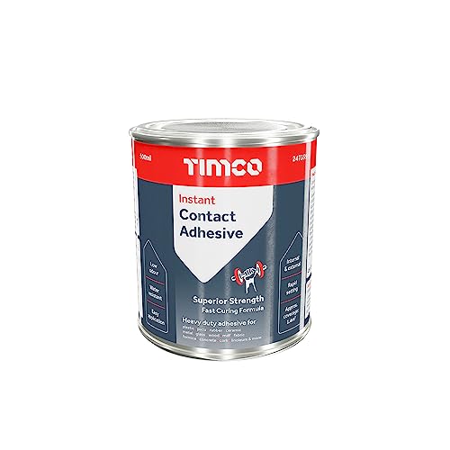 Timco - Instant Contact Adhesive (Size 500ml - 1 Each)