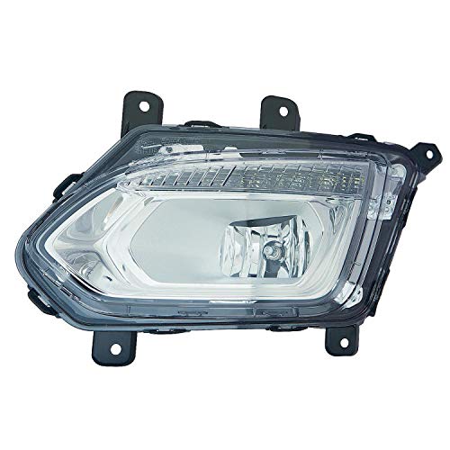 2016-2017 Chevrolet Equinox Driver Side Fog Light Assembly; Ltz/Premier Model Partslink GM2592316C
