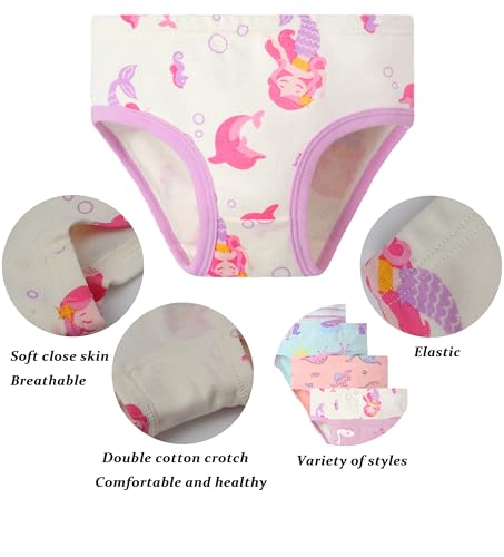 Image of Boboking Baby Soft Cotton Underwear Little Girls'Briefs Toddler Undies