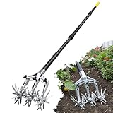 Colwelt Rotary Cultivator Garden Tool 61’’