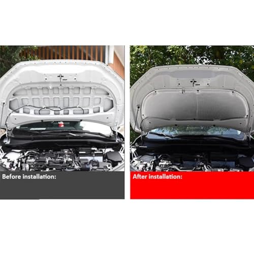 Isolation du coussin de moteur pour Benz GLA X156 2013-2019 capot - 4