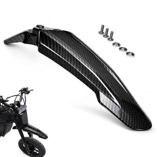 JFG RACING Front Fender for Ebike Motorcycle Mudguard Mud Guard for Dirt Bike Surron Light Bee X and S/X160/X260 (Not Fits RST Fork)