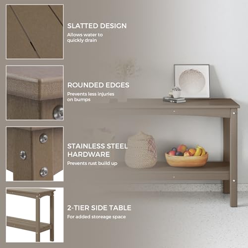 image for Costaelm Outdoor Shelf for Patio, 55