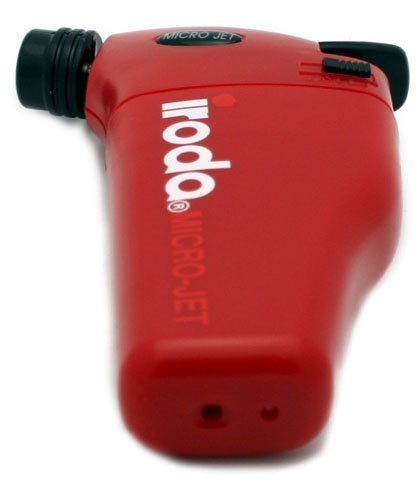 Iroda Mj-300 Micro-Jet Cordless Refillable Butane Torch (Black) #TOP3