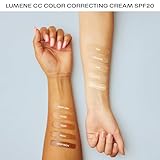 LUMENE CC Cream Color Correcting Cream Foundation | SPF 20 | Medium Coverage | Lightweight and Antioxidant-Rich | Hydrates While Reducing Redness | All Skin Types | Vegan | 30 ml | Medium - Image 7