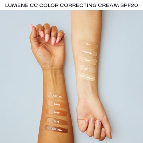 LUMENE CC Cream Color Correcting Cream Foundation | SPF 20 | Medium Coverage | Lightweight and Antioxidant-Rich | Hydrates While Reducing Redness | All Skin Types | Vegan |30 ml | Ultra Light - Image 6