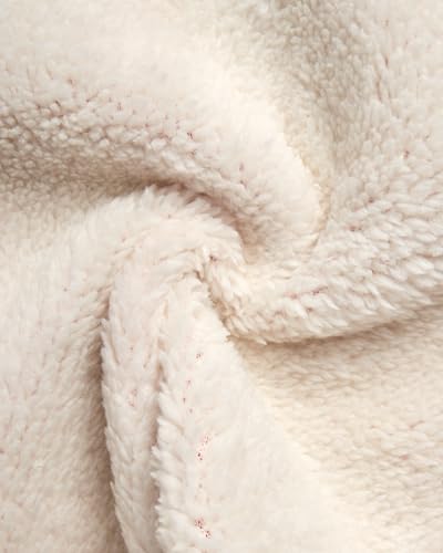 Real Love Girls Toddler Pants Set - 2 Piece Sherpa Lined Zip Up Hoodie and Cargo Kids Sweatpants Jogger Set (2T-4T)4