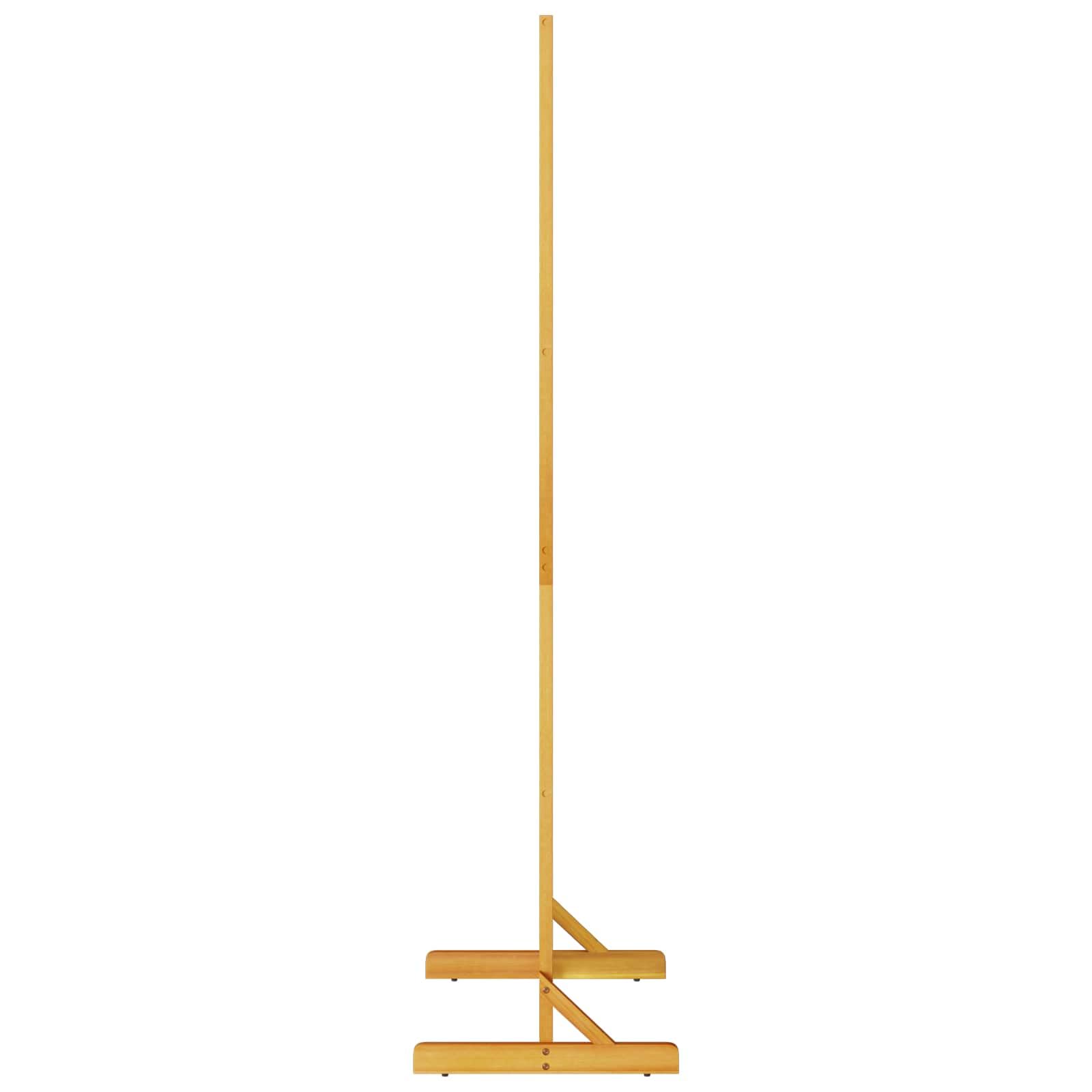 Brise-vue en bois marron 79,5 x 50 x 200 cm – Paravent extérieur et intérieur en bois d'acacia massif huilé – Paravent pliable pour jardin, terrasse, balcon et salon