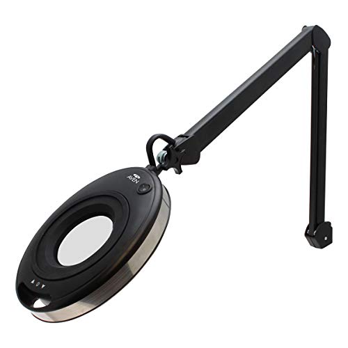 Big Sale Aven 26501-LED-INX-8D Magnifying Lamp, Black