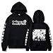 colanperd Anime Seven Deadly Sins Hoodie Streetwear Hip Hop Long Sleeve Pullover Clothes Black