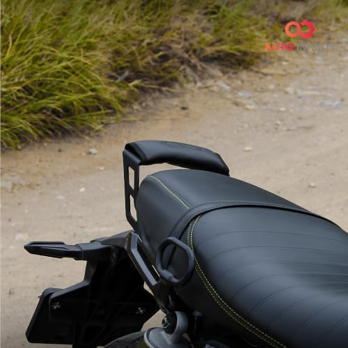 Image of Auto Infinity Grab Rail with Comfort Cushion Compatible with Honda CB350-RS (Black, Pack of 1)