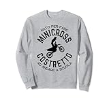 Nato per Fare Minicross Biker Bambino Divertente