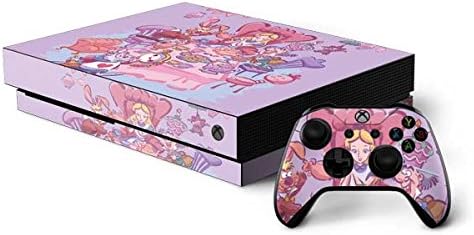 Skinit Decal Gaming Skin Compatible with Xbox One X Console and Controller Bundle - Officially Licensed Disney Alice in Wonderland Tea Party Design