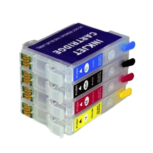 Cartouche d'encre vide Epson EW-452A MUG-BK avec puce réinitialisable 4 couleurs
