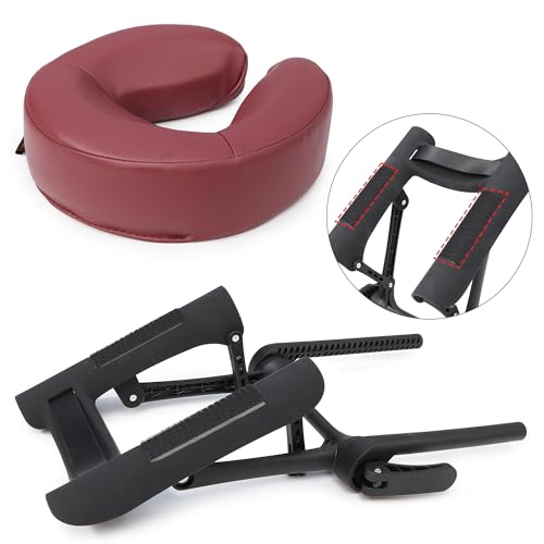 Master Massage Almofada universal para encosto de cabeça – Almofada de rosto profissional para mesas