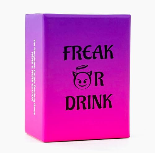 Freak Or Drink HERS & HERS Edition - The Freakiest Couple Drinking Game Perfect For Date Nights Birthdays & Anniversaries | Valentines Gifts For Her | Couples Gifts