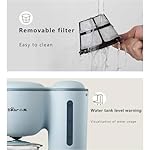 Drip Coffee Maker, 0.6 L 200-Watt Programmable Coffee Maker with Keep-Warm Function, Drip-Stop Function, Timer, Adjustable Coffee Quantity, Reusable Filter - Image 5