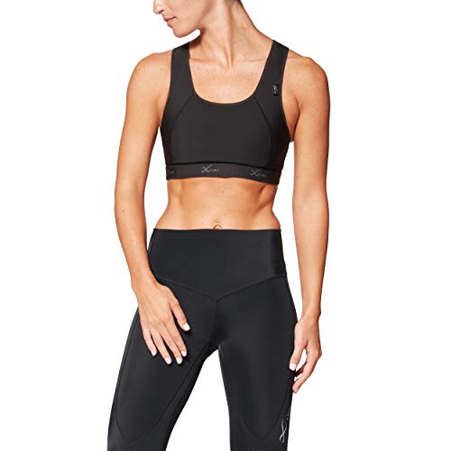 CW-X Women's Xtra Support High Impact Sports Bra, Black, 38DD -  165105-001-38DD