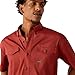 ARIAT Men's Rebar Made Tough Venttek DuraStretch Work Shirt, FireBrick Red, Large