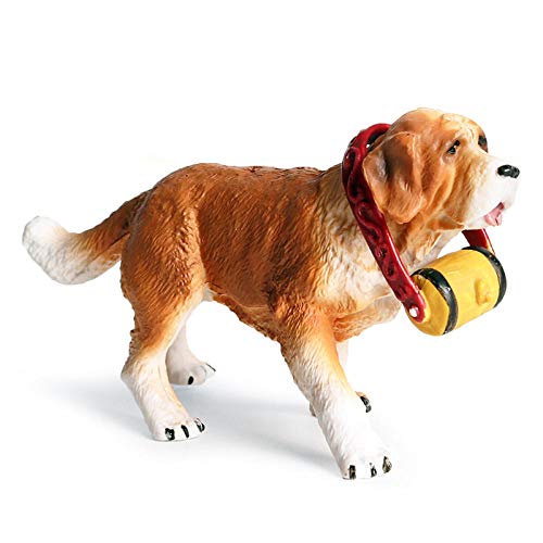 Modèle de la faune statique solide KELIEQA : figurines et sculptures de chien de décoration