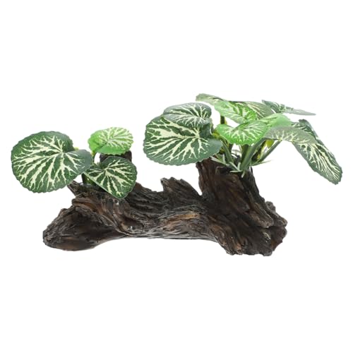 ARTSEWPLY - ARTSEWPLY Reptile Terrarium Plant Decor, Climbing Simulated Plant Ornament, Artificial Habitat Decoration for Reptiles and Amphibians
