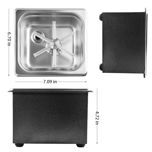 YBB Portable Pitcher Glass Rinser