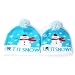 Cappello invernale caldo lavorato a maglia, motivo albero di Natale lavorato a maglia, palla di peluche autunno inverno LED luce pupazzo di neve cappello di Natale per Natale, Modello di cervo adulto,