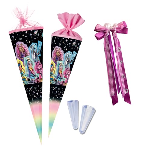 Sac d'écolier rigide Nestler Monster High pour éviter les déchirures