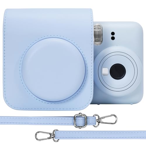 Funda protectora de viaje de piel sintética Aenllosi para cámara instantánea Fujifilm Instax Mini 13/12/11 miniatura 1