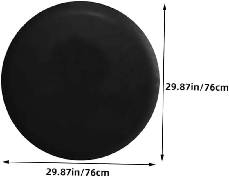 2pcs PVC Spare Tire Cover for Rv Trailer Wheel Protection