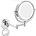 Produktbild Makeup mirror Kosmetikspiegel Mit LED Beleuchtung Schminkspiegel Zur Wandmontage Und 3X 5X 7X 10X Facher Vergrößerung 360 ° Drehung Falten,A,5X