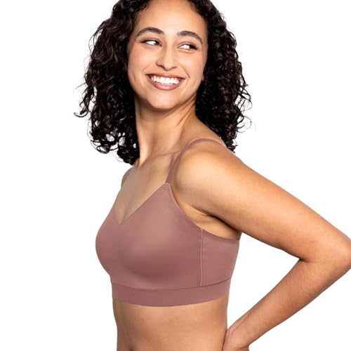 Image of Floatley Cozy Adjustable Bra Comfort Wirefree Seamless Bra with Embedded Pad for Women