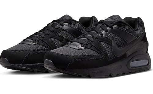 Nike Mens Air Max Command Fitness Sports Running Low Top Active Sneakers - Black/Black - 82