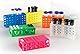 Heathrow Scientific HD29022G Reaktionsgefäßständer, 4 Wege, Polypropylene, 174 mm Länge x 95 mm Breite x 52 mm Höhe, Assortiert (5-er Pack)