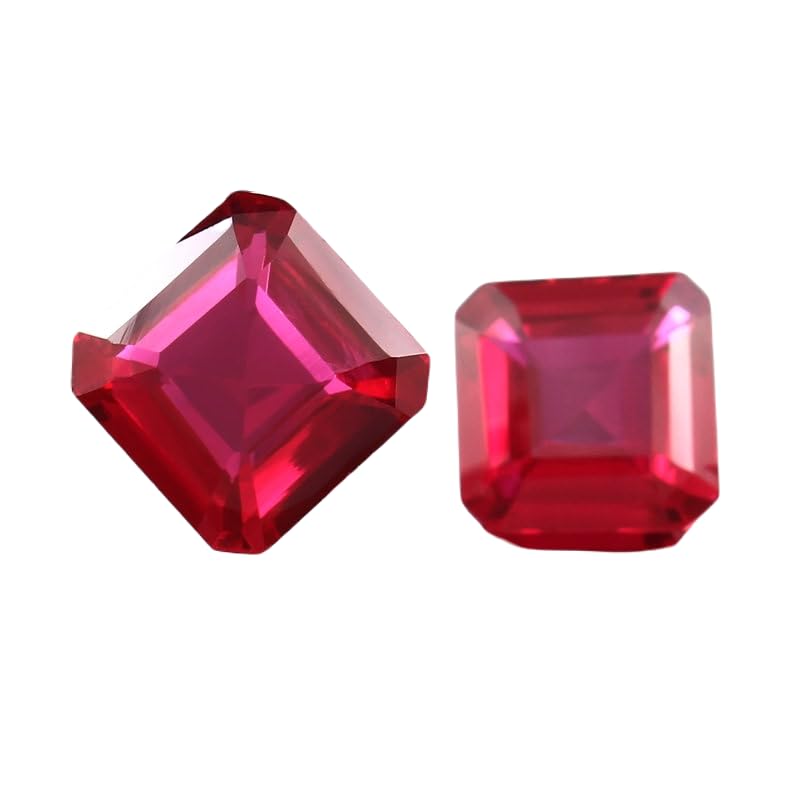 Rubis naturel 13x13x7mm pour fabriquer votre bague de fiançailles