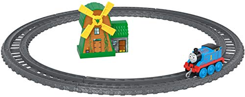 Thomas & Friends Friends Friends GFF09 Track Master Push Along Thomas en de windmolen metalen trekker speelset, meerkleurig - Image 5