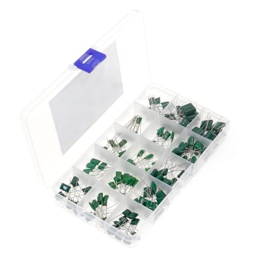 Fasizi 150PCS 15Value (ogni 10pcs) 100V 0.33NF