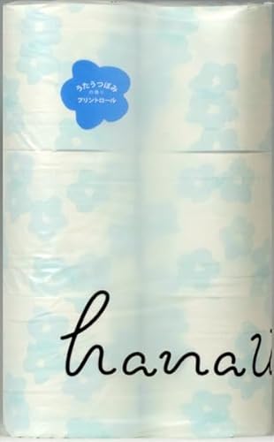 【まとめ買い】つぼみhanautaプリント 12W うたうつぼみの香り 【西日本衛材】 【トイレットペーパー】【HRM19557395-2】×7個セット
