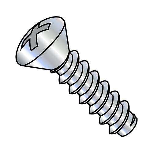 Tornillos Autorroscantes 6-20X1/2 Phillips Zinc Paquete 10000