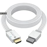 eSynic 1080p HD WII to HDMI Cable Converter-Compact Cable Designed WII HDMI Adapter for Nintendo WII & WII U to HDTV/Monitor-No Signal Loss-Plug & Play for Super Mario/Party Games (Not for WII Mini)