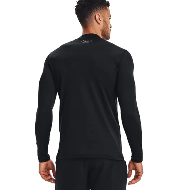 Under Armour Fitted ColdGear Mock Men’s Long Sleeve Shirt (Large) by Under Armour - Image 3