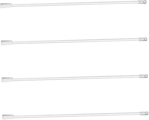 Varita ciega, 4 piezas de varilla veneciana, persianas venecianas para el hogar, mini accesorios, persianas verticales, piezas de repuesto para