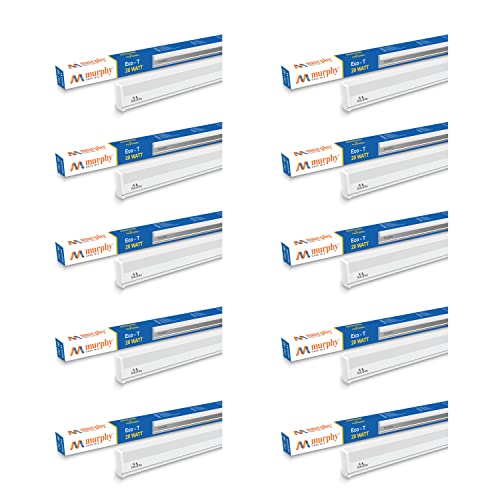 Murphy 20W Led Cool White Led Tubelight, Pack of 10 Murphy 20W Led Cool White Led Tubelight, Pack of 10