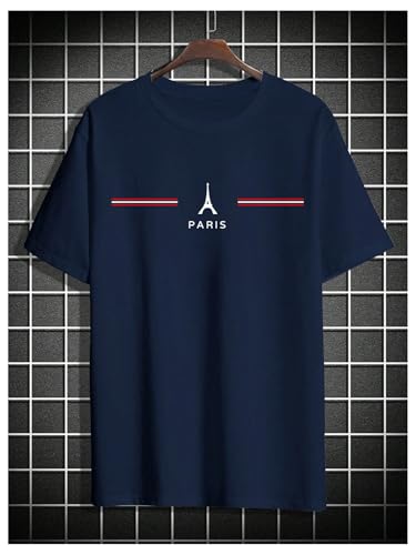 SOLY HUX Men's Graphic Tees Letter Print Crew Neck Short Sleeve T Shirt Casual Tops3