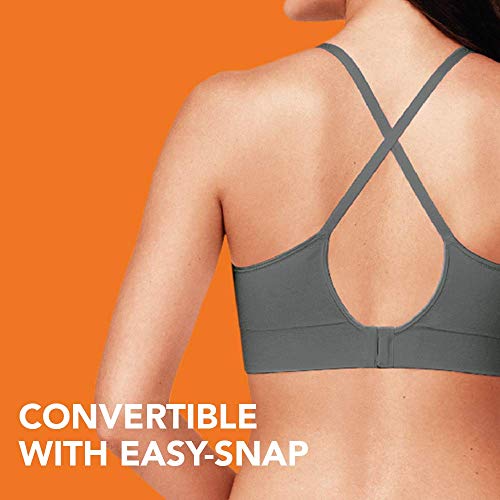 Warner's Womens Easy Does It Dig-Free Comfort Band With Seamless Stretch Wireless Lightly Lined Convertible Comfort Bra, Butterscotch, Small Us #TOP3