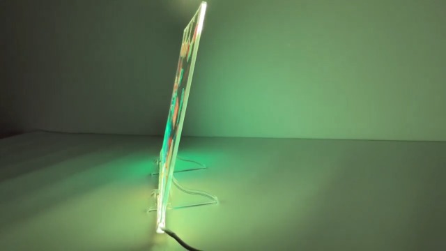 LED Message Board, Oplaadbaar Acryl Dry Erase Board met 7-kleuren pennen en standaard, draagbare LED-lichtpad voor tracing, tekenbord voor kinderen, helder verlicht droog wisbord (30 x 20 cm
