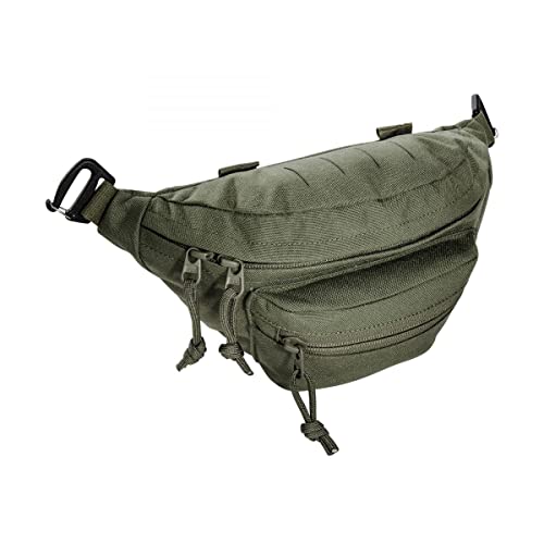 Tasmanian Tiger TT Modular Hip Bag Taktische Gürteltasche Molle kompatibel als EDC Tasche mit 3 Fächern (Oliv)