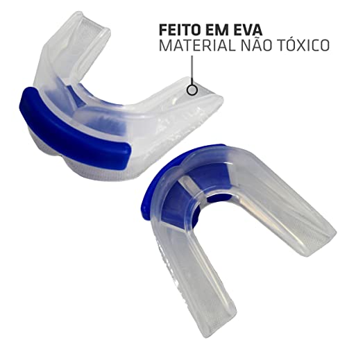 Protetor Bucal Duplo Muvin – Moldável – EVA - Proteção – Lutas – Esportes de Contato – Artes Marciai