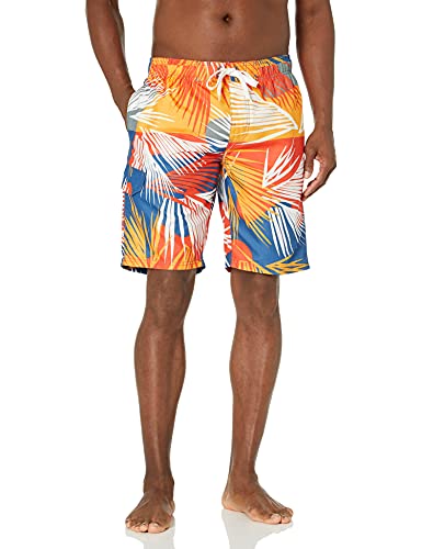 Image of Kanu Surf Men's Big Viper Extended Size Stripe Swim Trunk