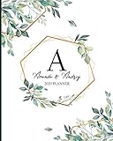 Amanda & Andriy 2020 Planner Weekly and Monthly
